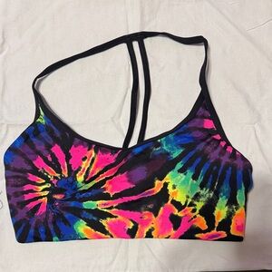 PINK Victoria's Secret Multicolor Tie-Dye Sports Bra